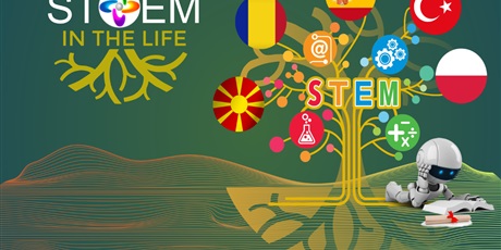 Powiększ grafikę: Spotkanie online Erasmus+ "STEM in the Life"